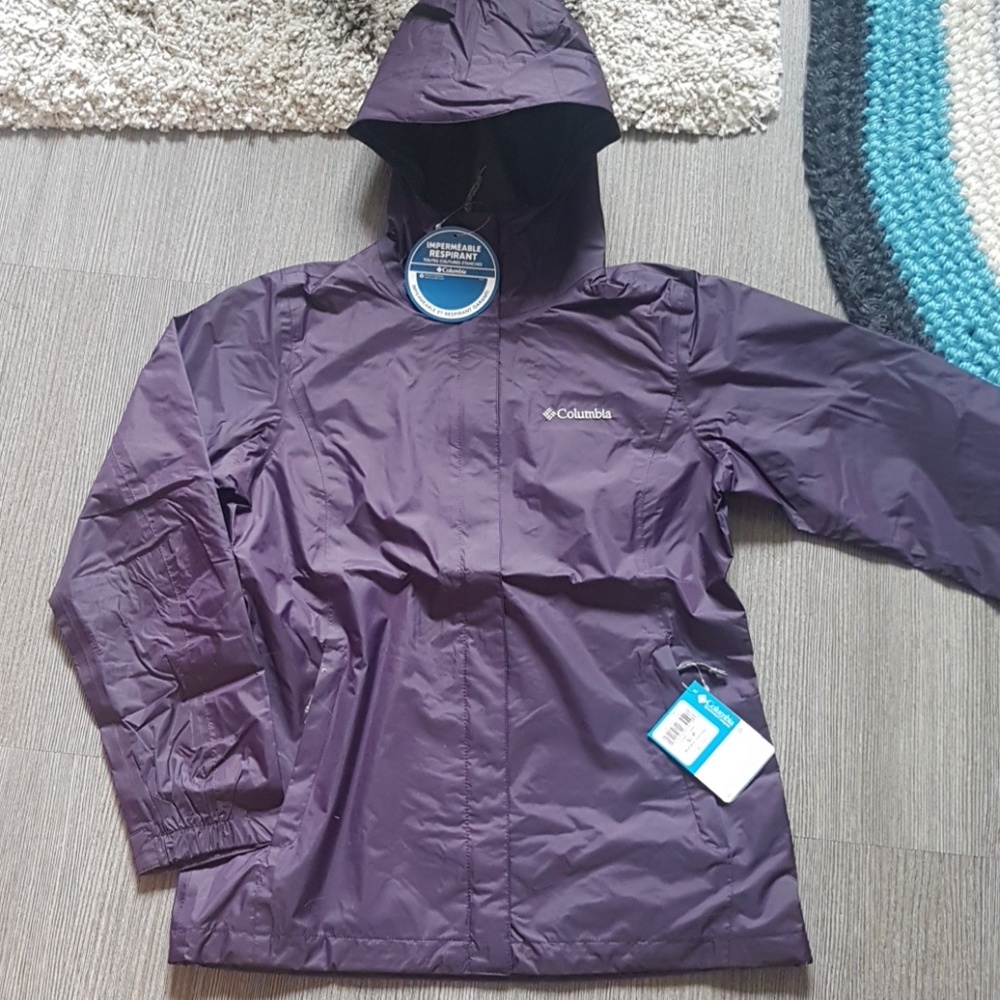 New Columbia Rain Jacket